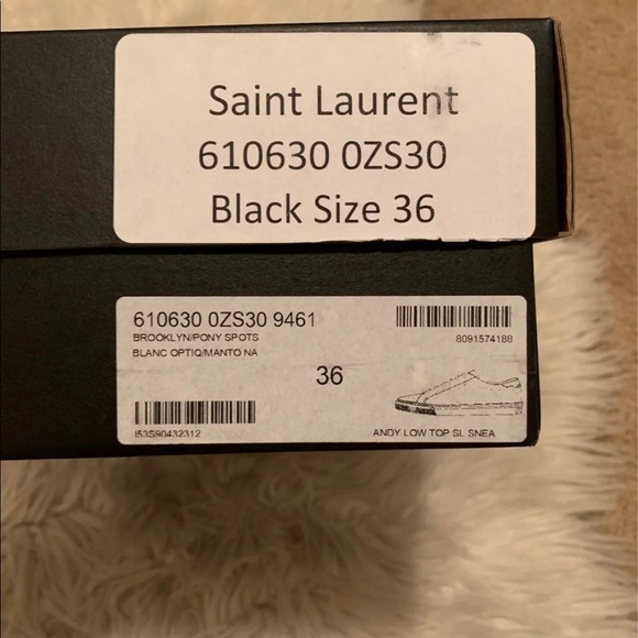 Saint laurent andy sneakers π HOST PICK βοΈ - Picture 9 of 11